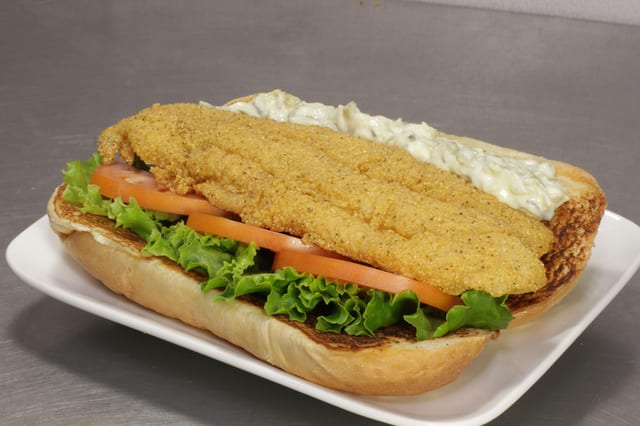 Fish Po Boy.