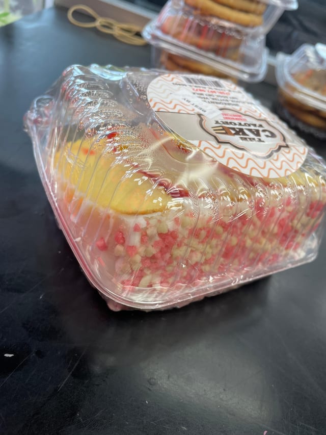 Sliced Cake.