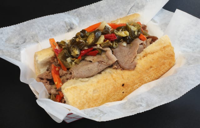 Italian Beef W/FRIES.