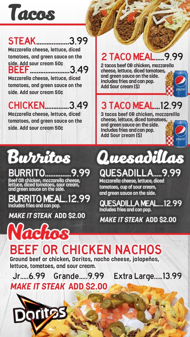 Chicken Taco.