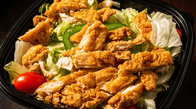 Crispy Chicken Salad.